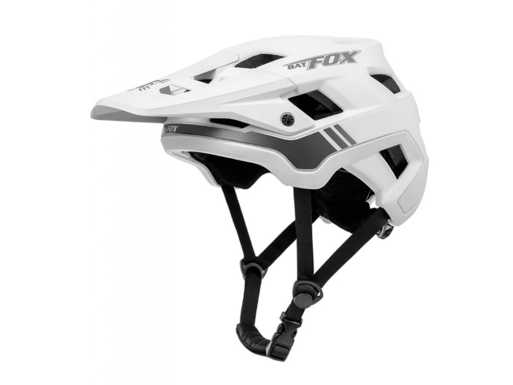 Cyklistická horská helma MTB BATFOX bílá