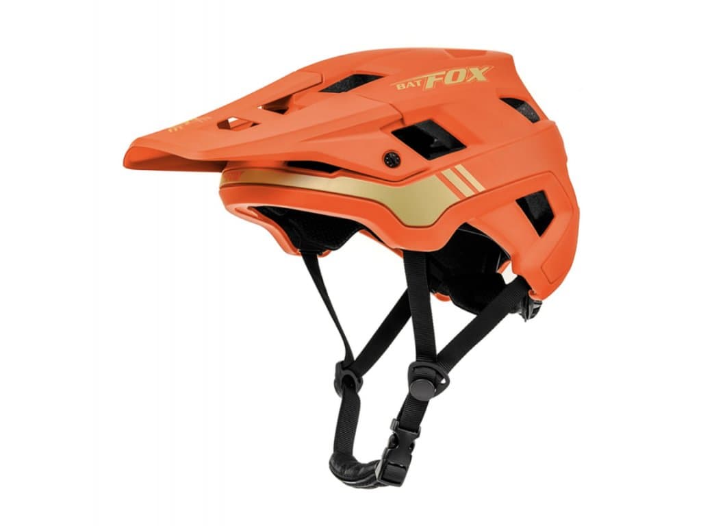 Cyklistická horská helma MTB BATFOX oranžová