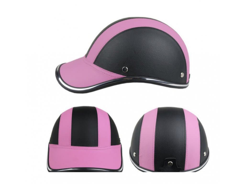Cyklistická přilba kšiltovka růžová