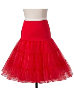 Vintage 50. a 60. léta nadýchaná tutu spodnička s rockabilly swingovou spodničkou na svatební ples - náhled 3