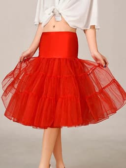 Vintage 50. a 60. léta nadýchaná tutu spodnička s rockabilly swingovou spodničkou na svatební ples - náhled 6