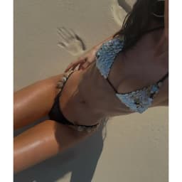 Sexy bikiny s flitry a ramínky na ramínka, dámské sexy plavky, brazilský střih, mikro bikiny, plážové párty plavky - náhled 4
