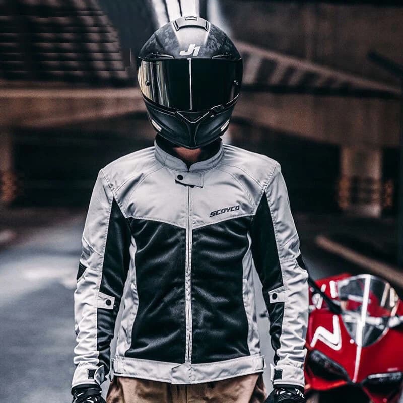 Pánská motocyklová bunda, jaro/léto, ochranné vybavení pro motorkáře, silniční a cestovní motokrosové oblečení