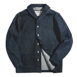 Pánská vintage džínová bunda Heavy Duty 13,5 oz s více kapsami, pracovní kabát, klasická modrá džínová košile - náhled 7