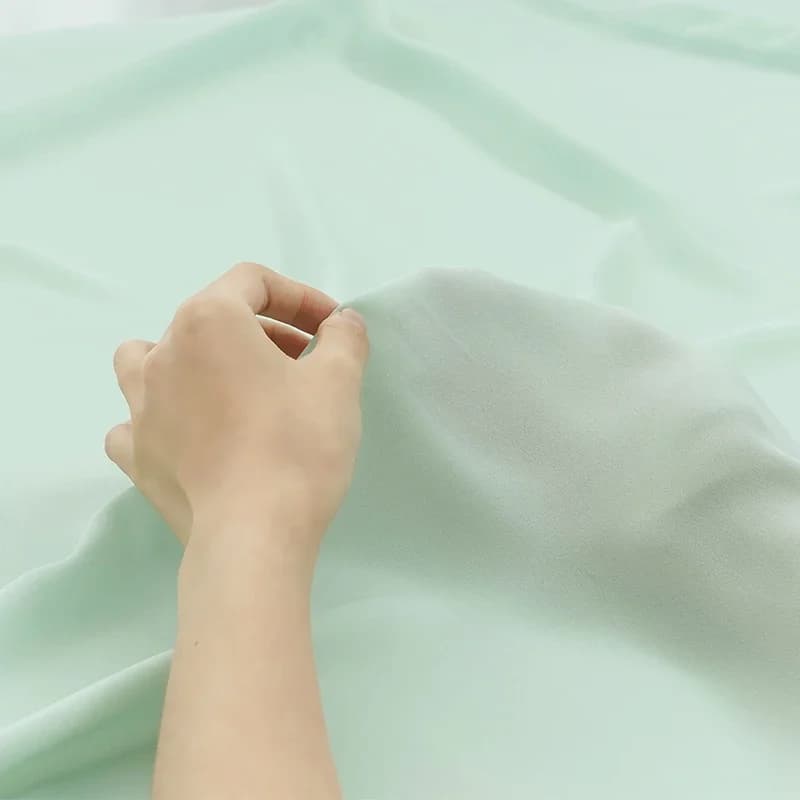 Lehká šifonová látka 150x50cm 150x300cm Poloprůhledný materiál na šaty, oblečení, šití vlastními silami