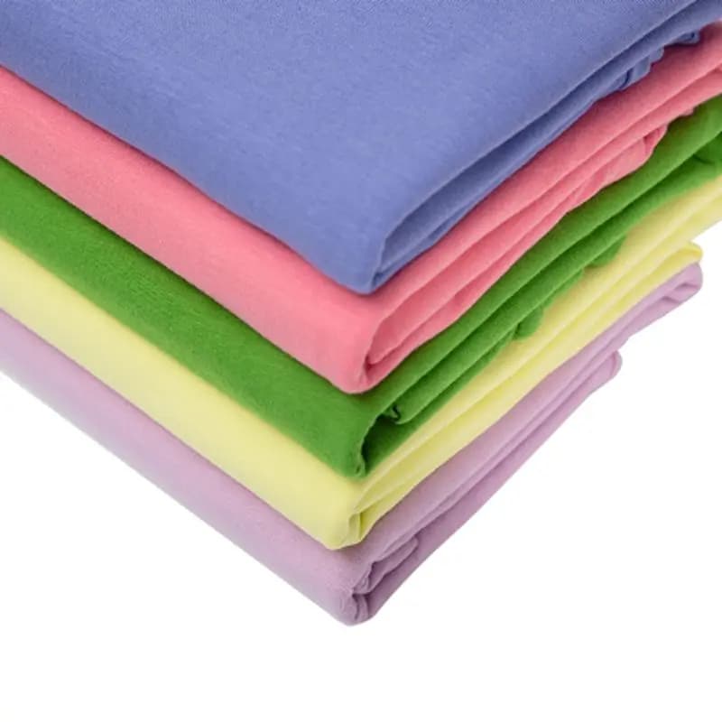 Bavlněná spandexová úpletová látka na trička - strečový materiál 50x150cm šicí plátno