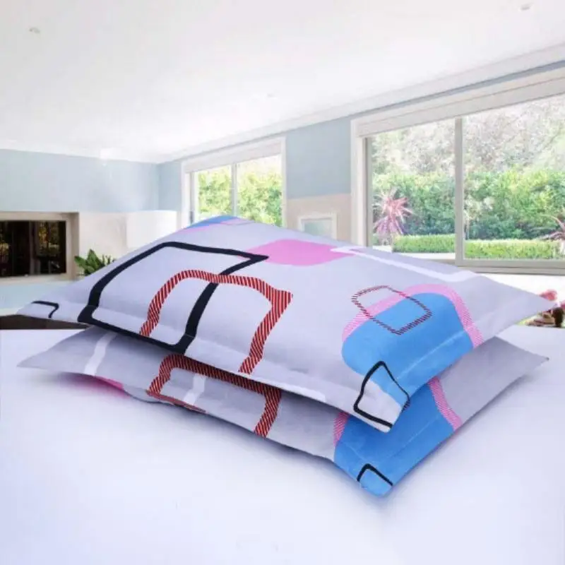 Povlak na polštář s 3D potiskem z bavlny 48x78cm, čistá bavlna, obálka, bytová dekorace