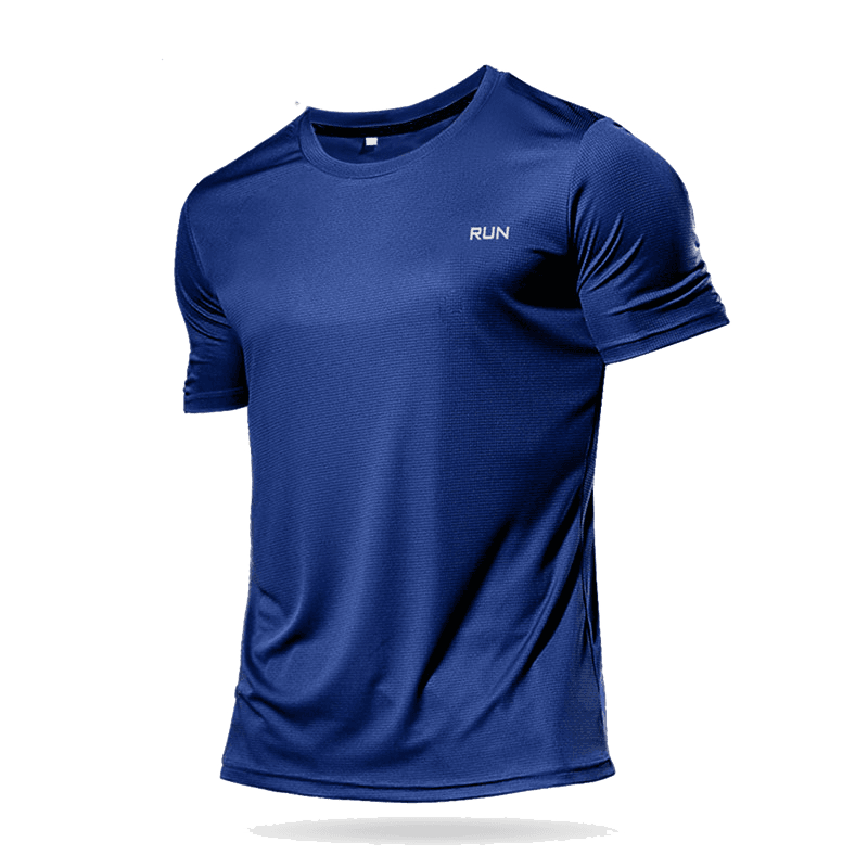 Pánské rychleschnoucí běžecké tričko, lehké, fitness, tréninkové, atletické, sportovní, top
