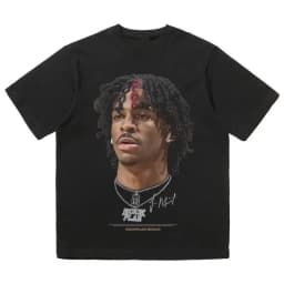 Bavlněné Y2K hip-hopové basketbalové tričko unisex letní streetwear top muži ženy módní tričko - náhled 3