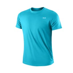 Rychleschnoucí sportovní tričko pro muže s krátkým rukávem, fitness, běh, cvičení, sportovní top - náhled 5