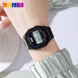 Voděodolné digitální sportovní hodinky pro muže a ženy, elektronické odpočítávání s datem a zobrazením času - náhled 5