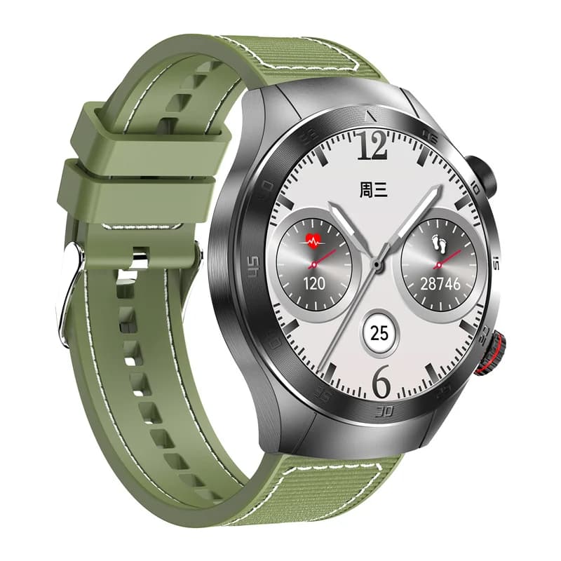 Voděodolné chytré hodinky s fitness trackerem, monitorem tepové frekvence, sportovními chytrými hodinkami