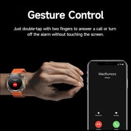GPS NFC Chytré hodinky pro muže 1,43 AMOLED Vždy displej IP68 Bluetooth Volání Sportovní chytré hodinky - náhled 6