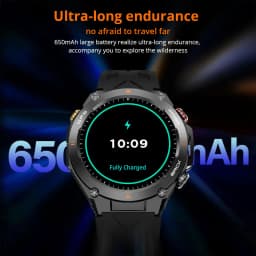 Chytré hodinky GPS s 1,45" Ultra HD displejem, telefonními hovory, kompasem, baterií 650 mAh, fitness trackerem - náhled 7