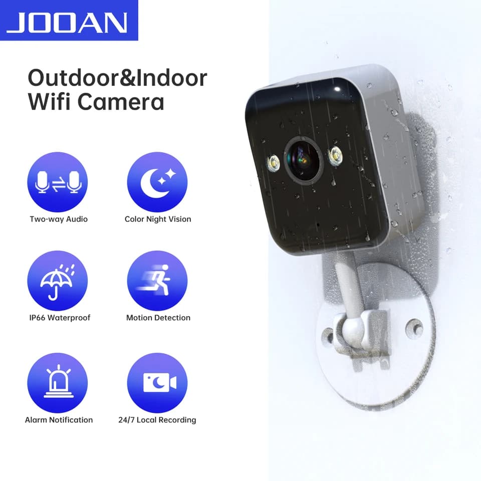 1080P WiFi bezpečnostní kamera venkovní vodotěsná noční vidění 5x zoom CCTV domácí dohled