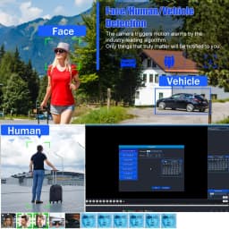 4K bezpečnostní NVR systém 10CH 16CH 32CH H.265 CCTV videorekordér s detekcí pohybu a obličeje P2P - náhled 4