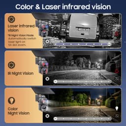 4G Solární Bezpečnostní Kamera 36X Zoom 8MP Venkovní Bezdrátová 360° Noční Vidění PIR Detekce Pohybu - náhled 5
