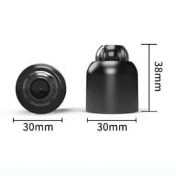 Mini 1080P HD bezdrátová bezpečnostní kamera s nočním viděním, detekcí pohybu, přenosná sledovací kamera - náhled 3