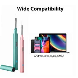 Bezdrátová WiFi ušní kamera otoskop 4,9mm sada nástrojů pro odstraňování ušního mazu pro telefonní aplikaci iOS Android - náhled 5