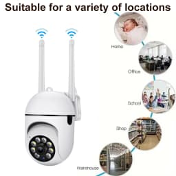 1080P HD WiFi bezpečnostní kamera venkovní bezdrátová automatická sledovací kamera s nočním viděním a dohledem - náhled 7