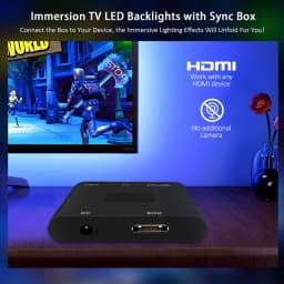 RGB LED pásky Podsvícení TV USB HDMI Synchronizace barev obrazovky Sada pro ambientní osvětlení chytré domácnosti - náhled 6