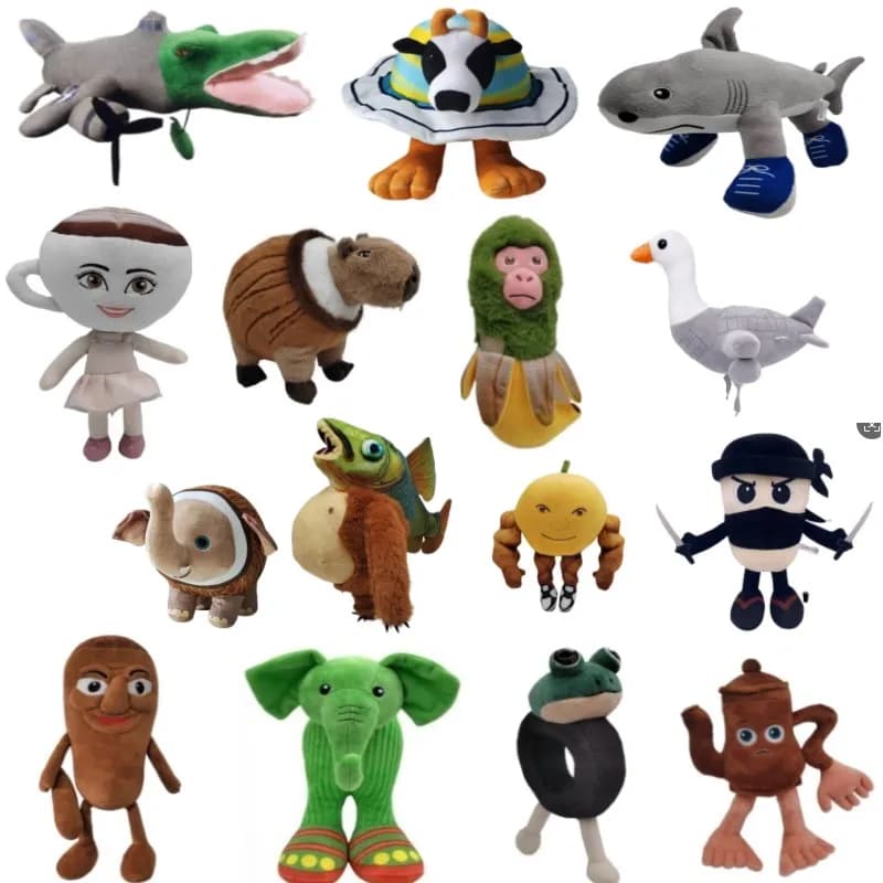 Zpívající žralok Plyšová hračka Hudební plněná zvířátka Panenka Dětský dárek Měkká plyšová hračka