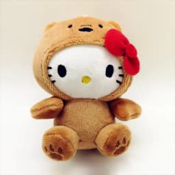 10cm Hello Kitty Plyšová klíčenka Měkká plněná hračka s přívěskem pro děti Roztomilá panenka - náhled 5