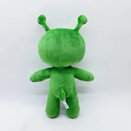 Zelený mimozemšťan Kawaii plyšová hračka 15/34CM měkká plněná anime panenka dětský narozeninový vánoční dárek - náhled 5