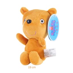 19cm Peppa Pig Plyšové hračky George Eddie Medvěd Pan Dinosaurus Plyšová zvířátka Dětský vánoční dárek - náhled 5