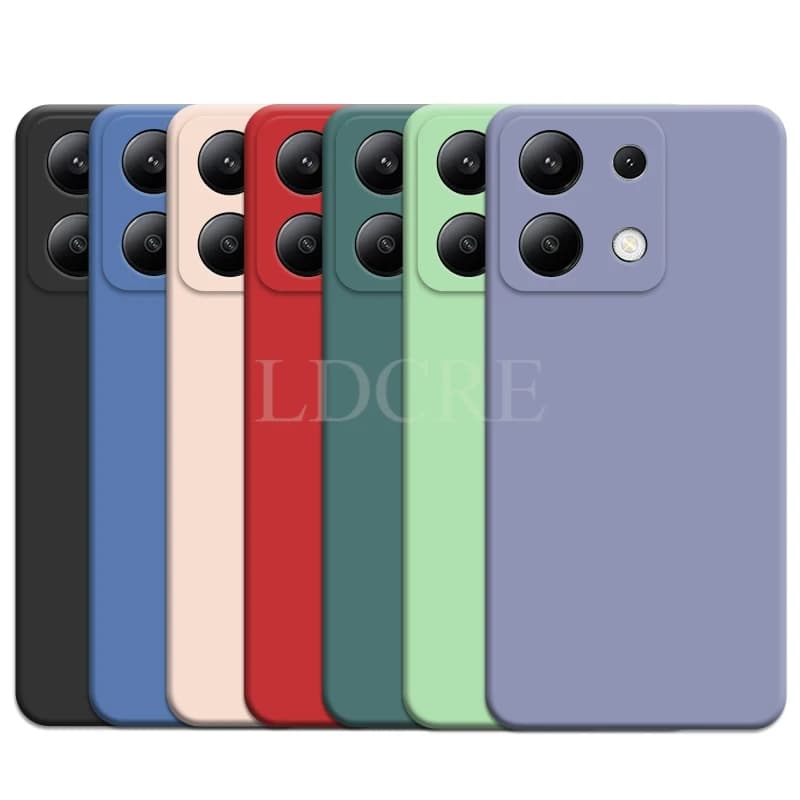 Silikonový kryt na telefon TPU s tekutým povrchem pro Redmi Note 13 Pro Plus, odolný proti pádu a měkké pouzdro
