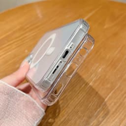 Průhledný magnetický kryt na telefon kompatibilní se Samsung Galaxy S25 S24 S23 S22 S21 A56 nárazuvzdorný kryt - náhled 6