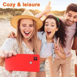 Měkký tekutý silikonový kryt na telefon s ochranou fotoaparátu pro Redmi 9C NFC - prémiový kryt - náhled 6