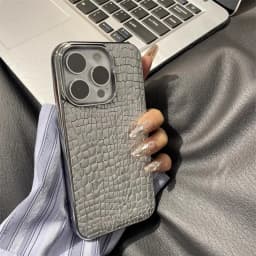 Luxusní kryt s krokodýlím vzorem pro iPhone 16, 15, 14, 13, 12, 11 Pro Max Plus - náhled 5