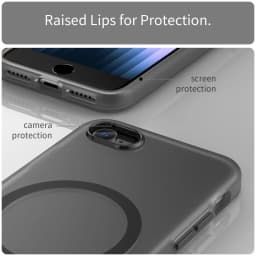 Měkké průhledné magnetické pouzdro pro iPhone 7 8 SE2 SE3 SE4 kompatibilní s bezdrátovým nabíjením - náhled 7