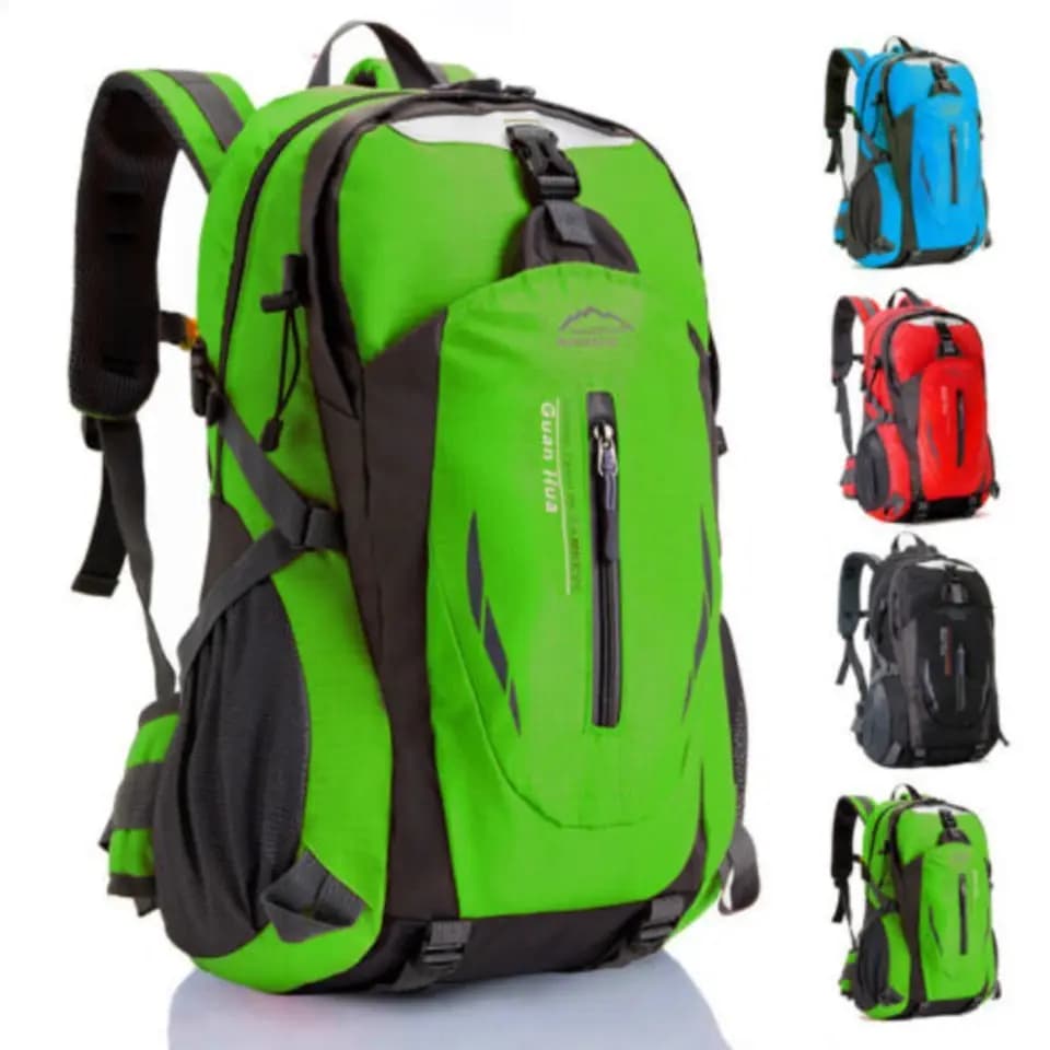 40L vodotěsný turistický batoh - velkokapacitní kempingový cestovní batoh pro outdoorová dobrodružství