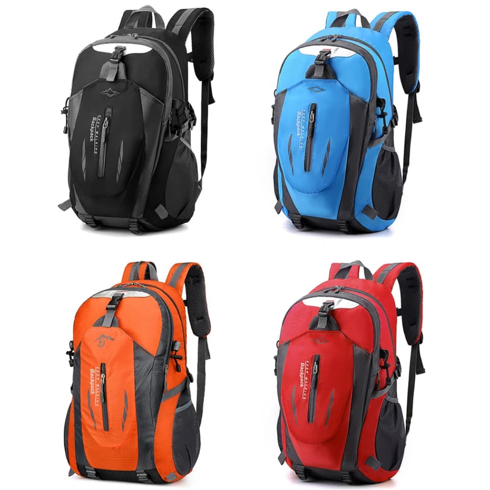 40L vodotěsný turistický batoh - lehký outdoorový trekkingový batoh pro muže a ženy na cestování