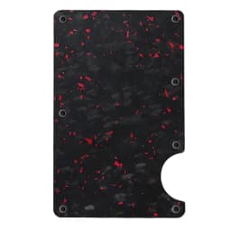 Tenká peněženka s RFID blokováním, pouzdro na kreditní karty z uhlíkových vláken, minimalistické kovové pouzdro pro muže - náhled 7