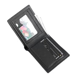 Lebka Tisk Krátká peněženka Retro Gothic Mincová peněženka pro muže a ženy Kompaktní Bifold - náhled 7