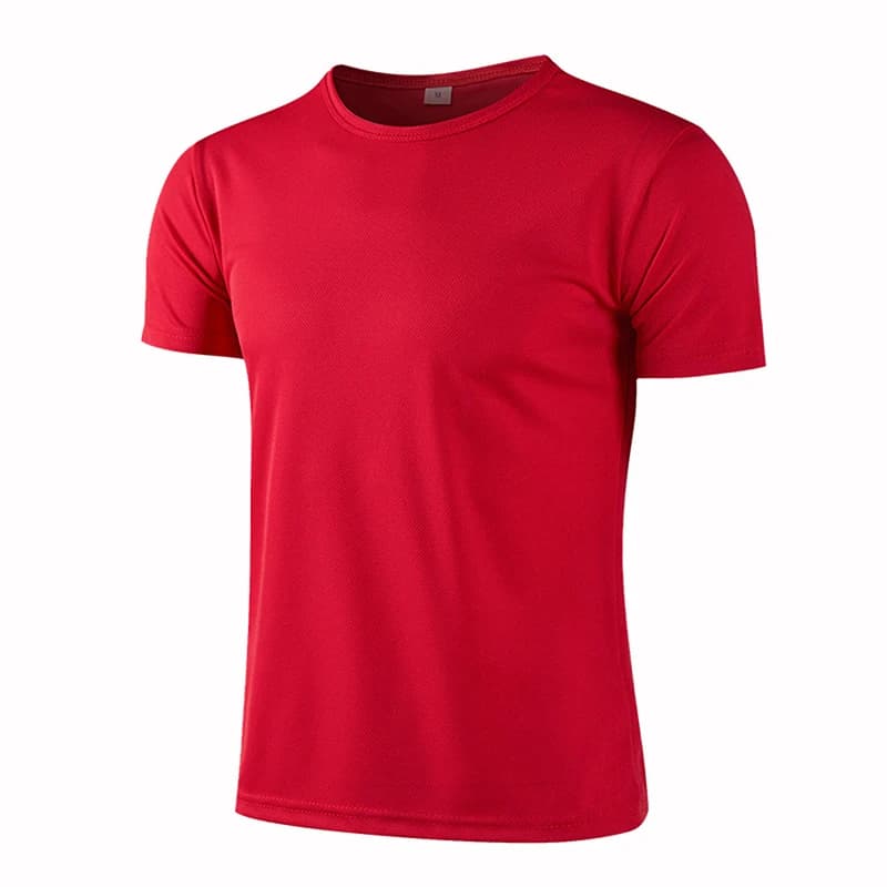 Rychleschnoucí sportovní triko s krátkým rukávem pro běh cvičení fitness unisex