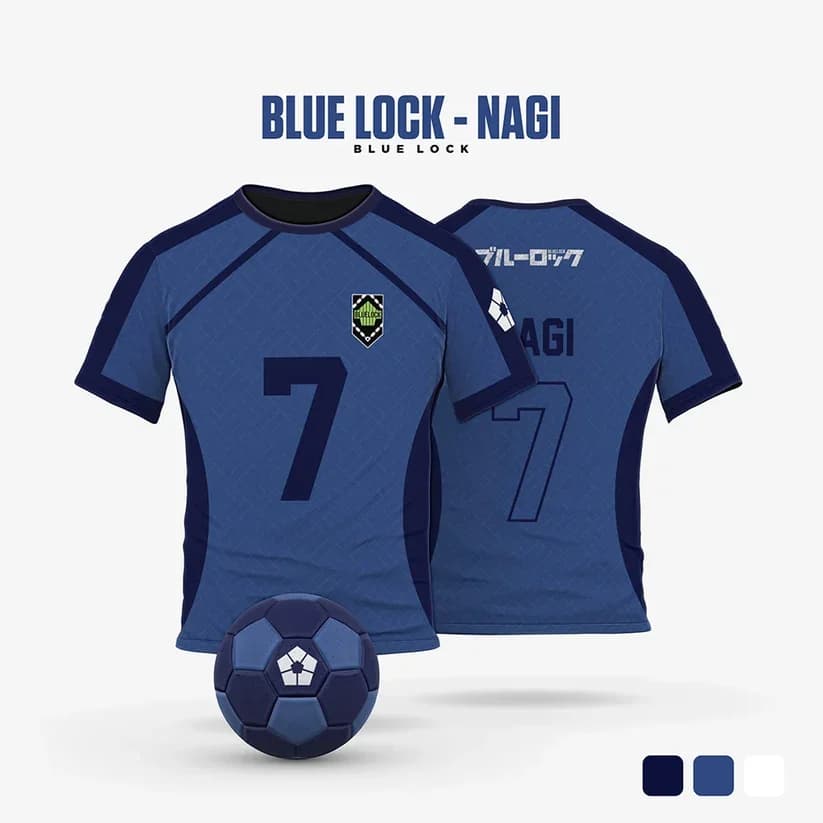 Anime fotbalový dres 3D tisk krátký rukáv sportovní tričko unisex cosplay