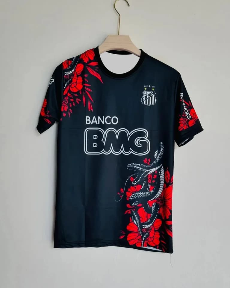 Vintage fotbalový dres Santos 11-12 rychleschnoucí pánský klasický jersey