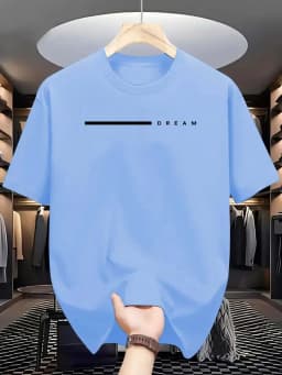 Pánské bavlněné tričko s krátkým rukávem casual oversize letní sportovní top - náhled 3