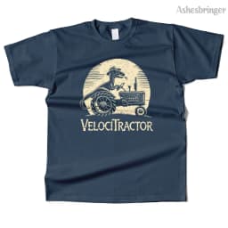 Pánské bavlněné tričko s potiskem Traktor - unisex streetwear tee pro muže i ženy - náhled 4