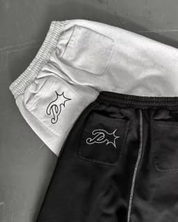Unisex tepláky s výšivkou - volné sportovní kalhoty ve streetwear stylu pro muže i ženy - náhled 7