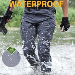 Pánské taktické cargo kalhoty letní vodotěsné rychleschnoucí outdoor hiking - náhled 2