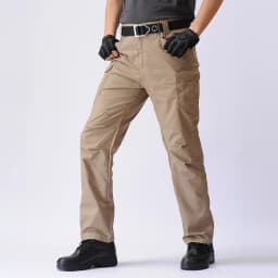 Pánské taktické cargo kalhoty letní vodotěsné rychleschnoucí outdoor hiking - náhled 7
