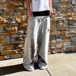 Dámské vysoké kalhoty s výšivkou Y2K letní casual rovné nohy streetwear móda - náhled 3
