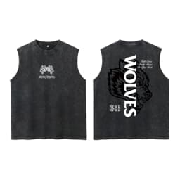 Pánské tílko na sport fitness tělocvičnu vintage bavlna bez rukávů košilka - náhled 3