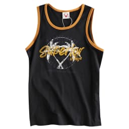 Pánské bavlněné tričko bez rukávů retro potisk sportovní casual vest - náhled 6
