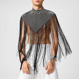 Pánské nátělníky bez rukávů streetwear styl cípatý střih módní vesty performance kostým - náhled 4